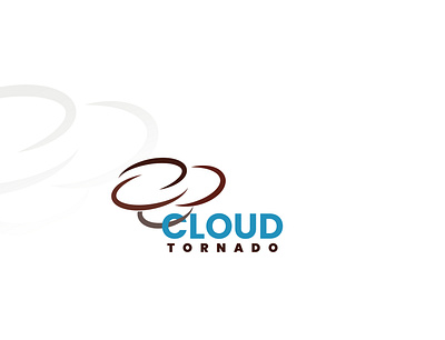 Cloud Tornado art design flat graphic design icon logo logo design logomark logos minimal vector