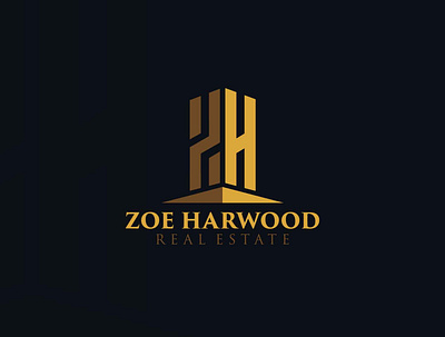 Zoe Harwood Real Estate design flat graphic design icon illustration logo logo design logos minimal vector