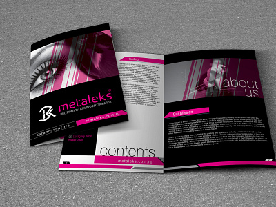 Metaleks Brochure Designed branding client design dribbble dubai🇦🇪 graphicdesign illustration uae ui vector