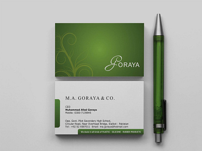 Business card designed for GORAYA! branding client design designer dubai🇦🇪 graphicdesign illustration logo uae vector