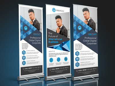 102design rollup mockup scene001 banner banner ad banner design roll up banner