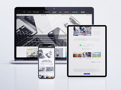 Tesla Magazine Website Design UI/UX design graphic design ui ux web website