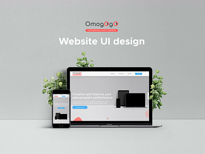 Webste UI design (Omogogo, Id)