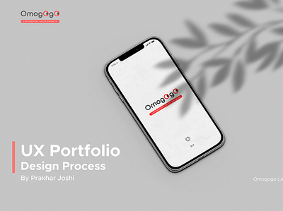 UXfolio (Omogogo, Indonesia) app branding design illustration portfolio typography ui ux vector