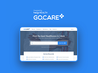GO.CARE (Webapp Redesign*) (VN, SouthEast Asia)