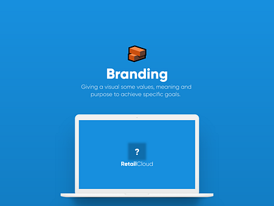 Retail Cloud Branding (Visual Expression) (Yangon, MM) branding design logo minimal vector