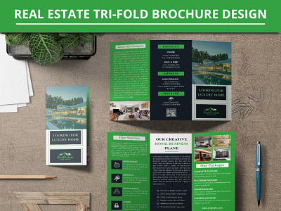 REAL ESTATE TRI-FOLD BROCHURE DESIGN