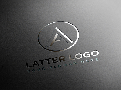 Latter Logo branding businesscard character color concept corporate design creative design mockup text vector