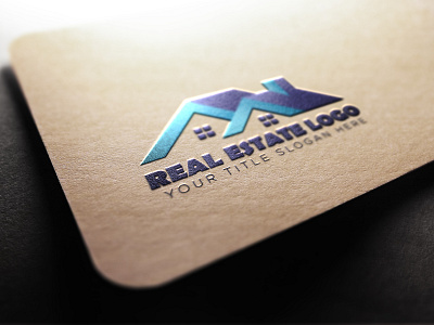 Real Estate Logo Design branding character color concept corporate design creative design front mockup text vector