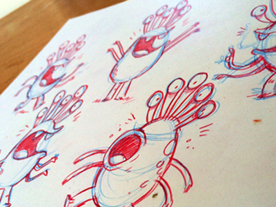 Alien Sketches alien cartoon character character design comic illustration publishing sketch sketchbook
