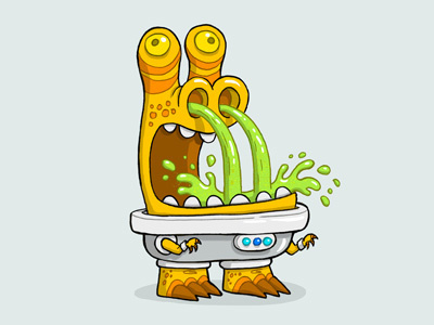 Alien a Day 01- Gary "Snot-Slurper" Zeytox