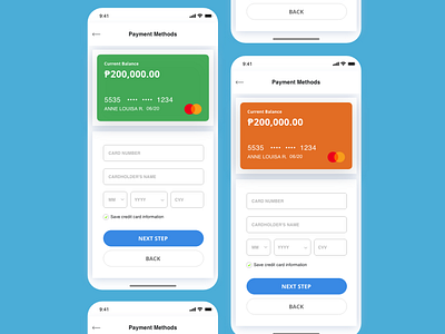 Daily UI #002 - Payment Method