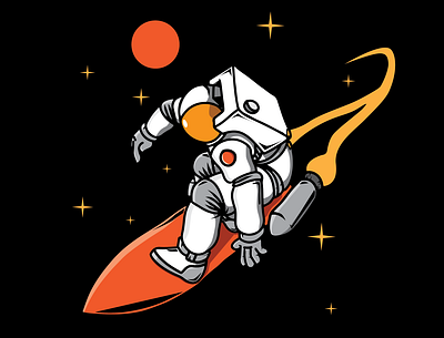 space surfer adobe graphicdesign illustration illustrator logo t shirt vector