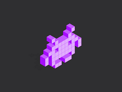 Botnet character botnet character flat design purple vector