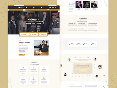 Law Firm-landing page design app branding graphic design landing page design minimal mobile app design product design ui ux website design