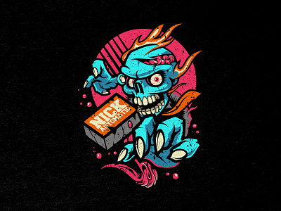 Outbreak | T-Shirt design illustraion merch design merchandise design tshirt art tshirt design walking dead zombie