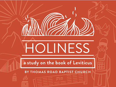 Leviticus YouVersion Cover holiness illustration illustrator old testament pentateuch sermon sermon series