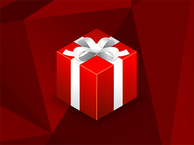 It's this time of the year again gift illustration illustrator isometric photoshop present