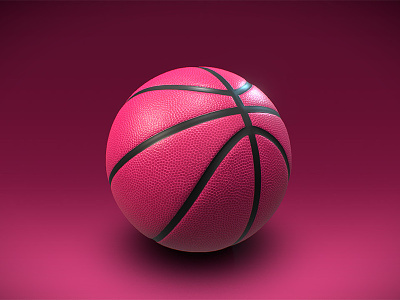 Dribbble Basketball 3d invitations photoshop
