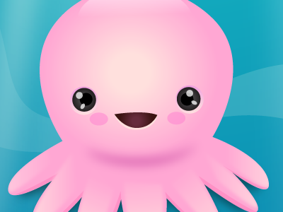 Wallpaper Octopus Puzzle game illustration vector