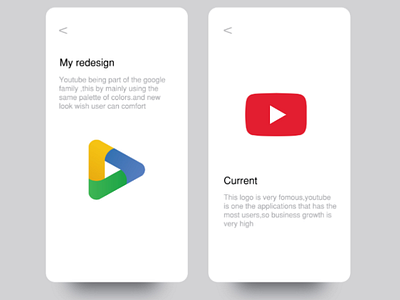 Unofficial rebranding Logo Youtube logo apps youtube icon