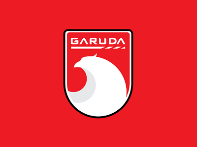 RED GARUDA logo esport icon vector
