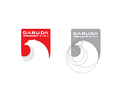 Garuda Logo Construction logo icon vector