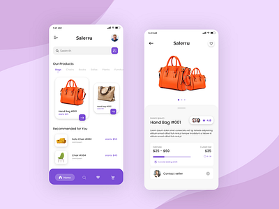 Salerru - E commerce Mobile App