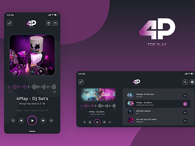 Music Player Mobile App Design