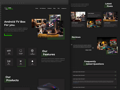 TV Box Shack - Website Design