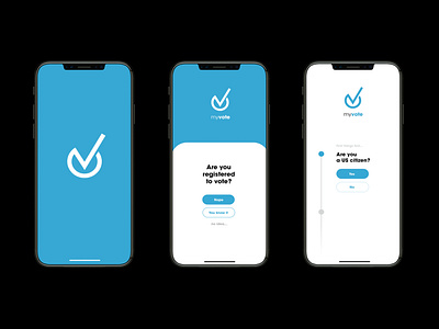 MyVote - Voter Registration App Concept