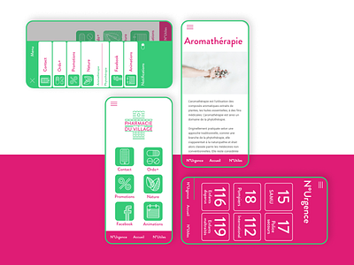 Village pharmacy, an identity for a pharmacy application application branding illustration pictogram ui ui design web