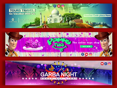 Banner Design branding web