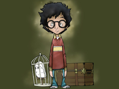 Illustrations for Harry Potter sticker Pack by Nataliia on Dribbble