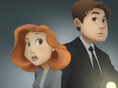 Mulder and Scully