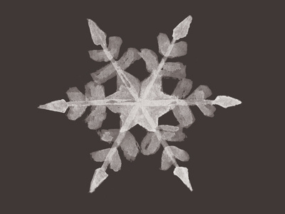 ink snowflake
