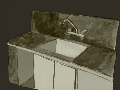 [gif] dripping sink