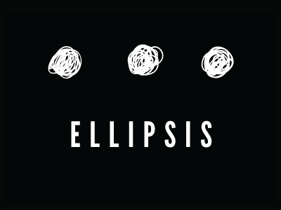 ELLIPSIS bfa grad exhibition logo