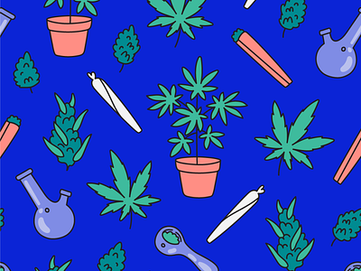 High There pattern 420 blunt brand pattern bud cannabis cannabis leaf cannabis plant cbd high there app illustration legalize weed marijuana pattern design pipe repeating pattern weed