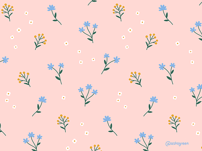 Wildflower pattern