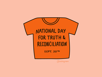 National Day for Truth & Reconciliation canada canadian holiday illustration indigenous orange shirt reconciliation t shirt trc truth and reconciliation turtle island