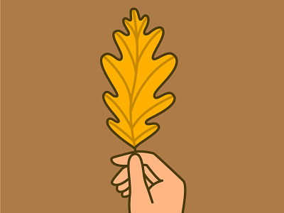 Hello Autumn autumn drawing fall gold hand illustration leaf line drawing photoshop plants