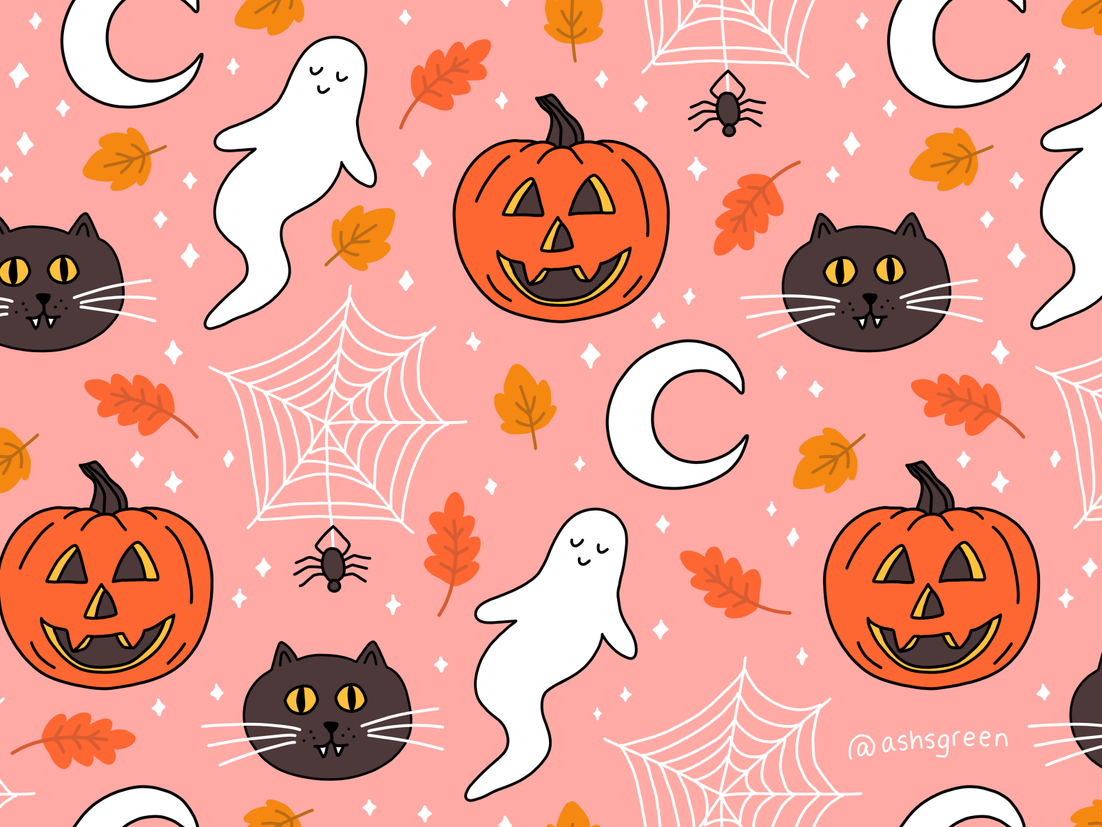 78688 Cute Halloween Wallpaper Images Stock Photos  Vectors   Shutterstock