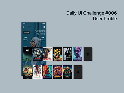 Daily UI - User Profile