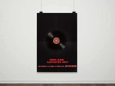 Affiche Vinyle affiche album branding design illustration illustrator minimalist mockup photoshop typography vector vinyl