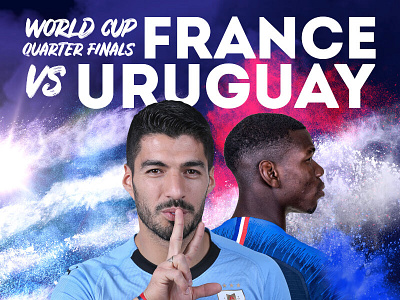 World Cup: Uruguay vs France cup finals football france players pogba quarters soccer suarez teams uruguay world cup