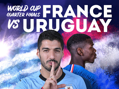 World Cup: Uruguay vs France