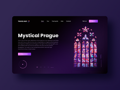 ✨ Mystical Prague. Landing Page.