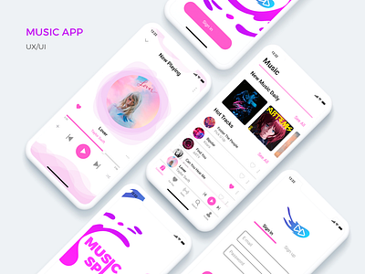 Music App Design