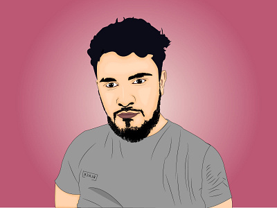 Vector portrait